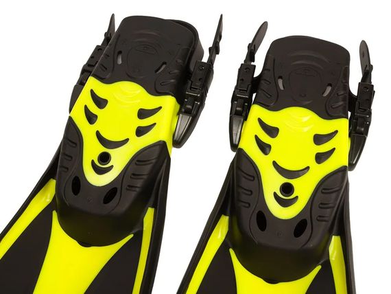 Ласты TUSA Imprex Duo регулируемые черный/желтый