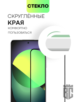 Защитное стекло BROSCORP для Huawei nova 10 SE (арт. HW-N10SE-FSP-GLASS-BLACK)