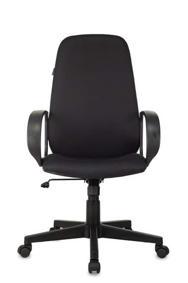 Кресло руководителя Бюрократ Ch-808AXSN темно-серый TW-12 крестов. пластик