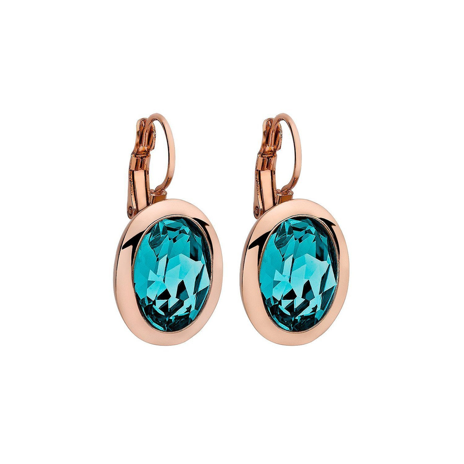 Серьги Qudo Tivola Indicolite 303020 BL/RG