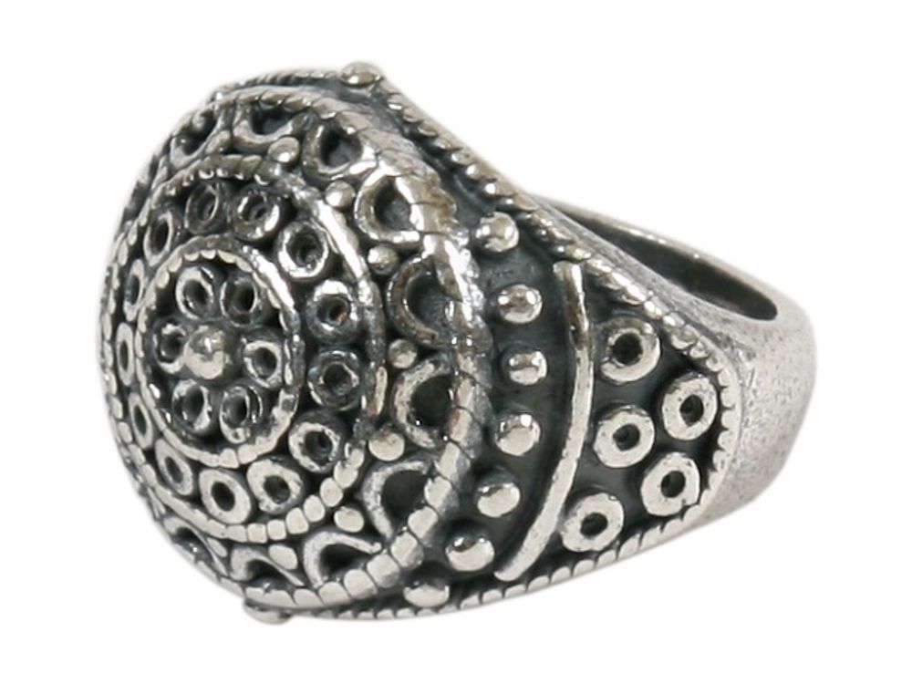 &quot;Ждана&quot; кольцо в серебряном покрытии из коллекции &quot;Славянка&quot; от Jenavi
