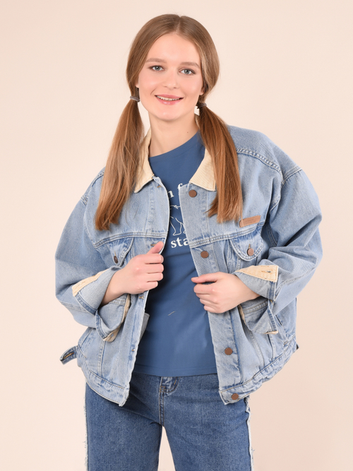 Куртка женская джинсовая