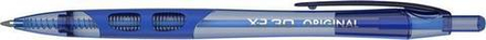 Ручка шарик.автом. XR-30 0,7 мм синий резин.грип