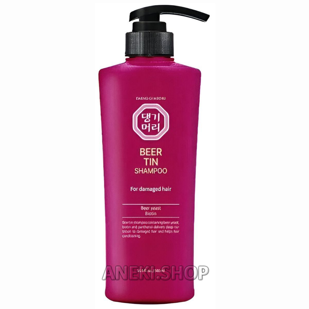 Шампунь оздоравливающий на основе пивных дрожжей 400 мл Daeng Gi Meo Ri Beer Tin Shampoo
