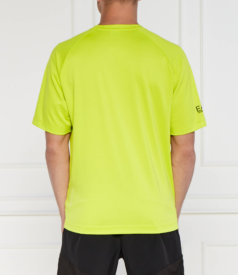 Футболка EA7 - лимонный(3DPT11 PJUYZ)