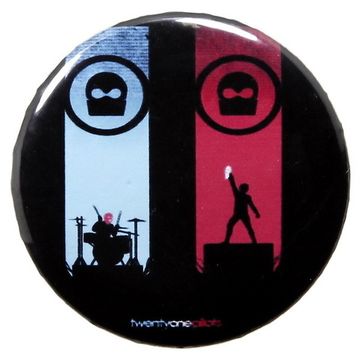 Значок Twenty One Pilots 36 мм (314)