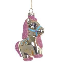 GAEM Украшение новогоднее "Лошадка", L7 W3,5 H9,5 см, 2в.