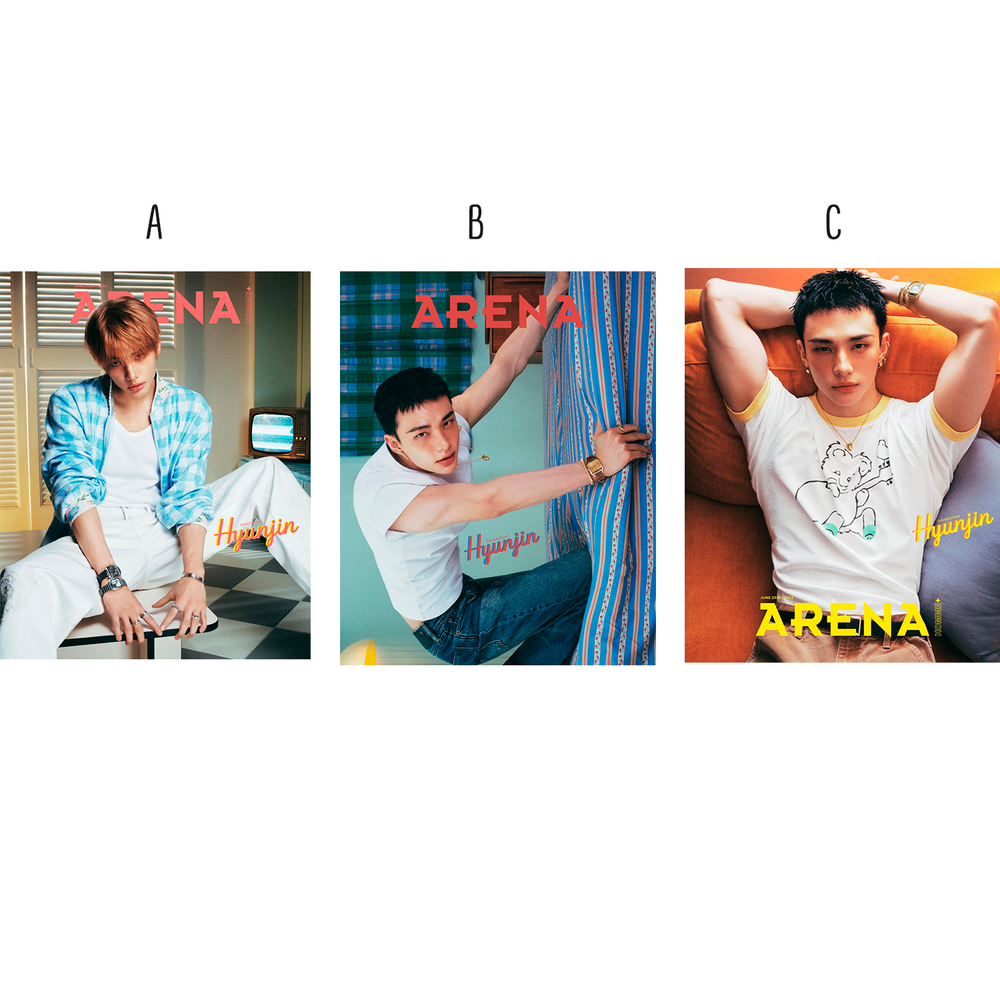 Журнал Arena Homme - 2025. 06 (Cover. Stray Kids Hyunjin)