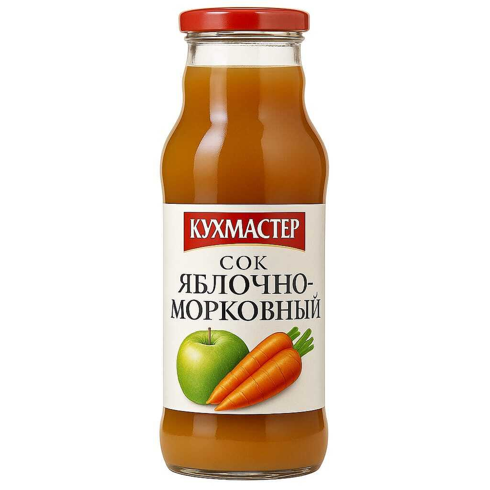 Сок Кухмастер Яблочно-Морковный 0,7 л