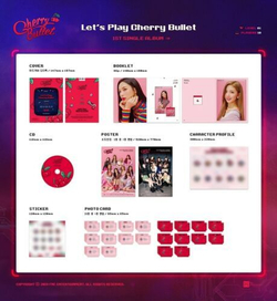 Альбом Cherry Bullet - Let's Play Cherry Bullet 1st Single Album