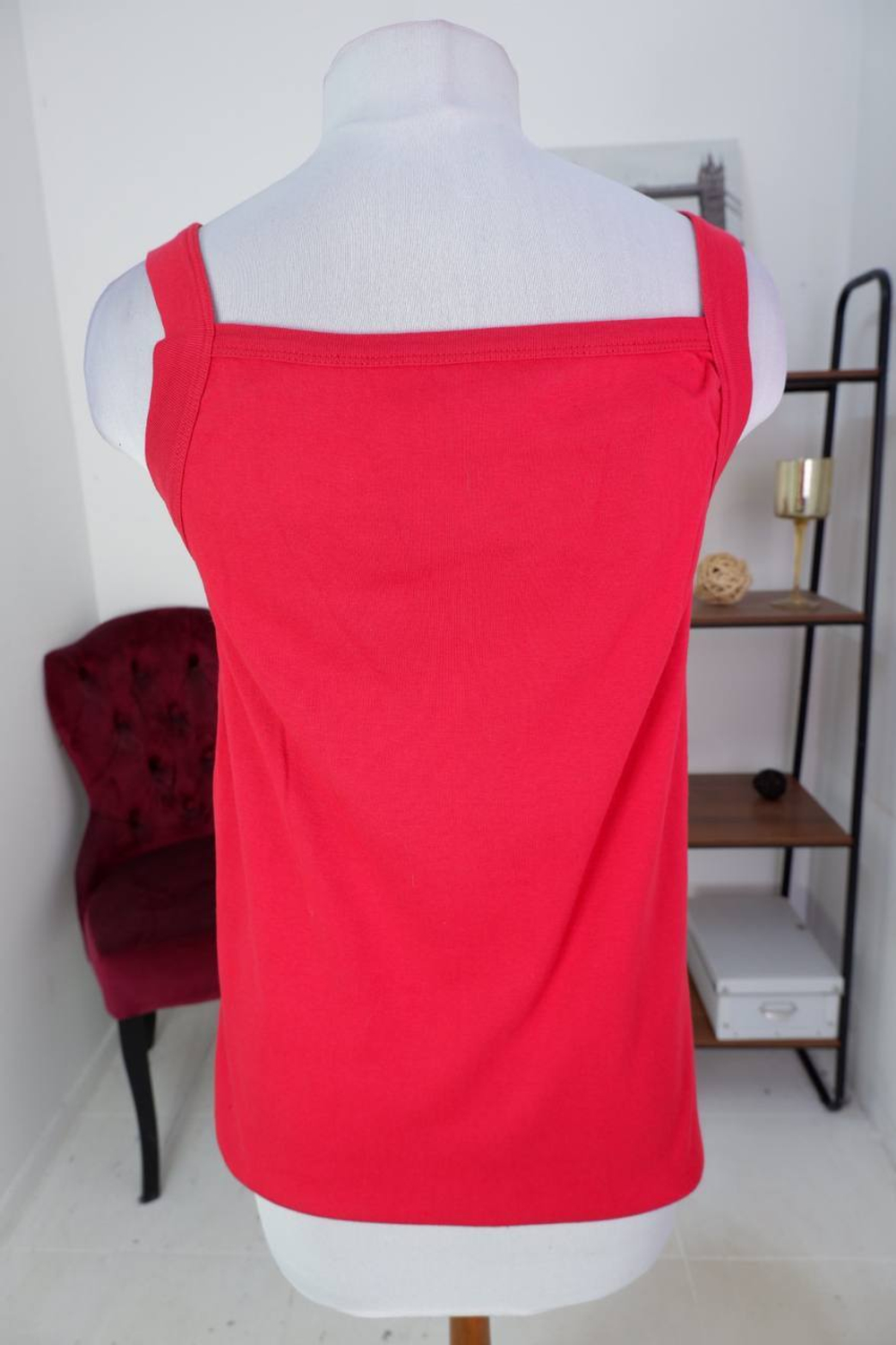 Топ трикотажный, визуально 48 размер