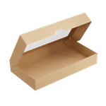 Упаковка OneBox 1450 Крафт (26*15*4 см) аналог ECO TABOX 1450 gl