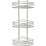 Полка угловая трехэтажная хром GR-820-3