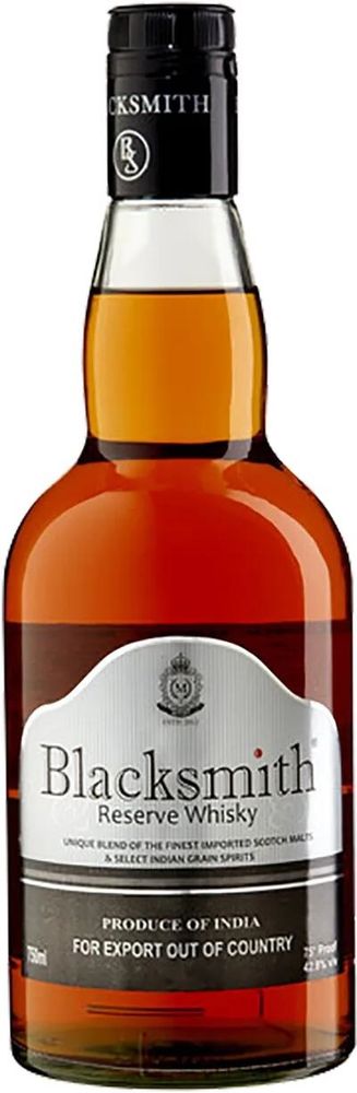 Виски купажированный БЛЭКСМИТ 0,75л