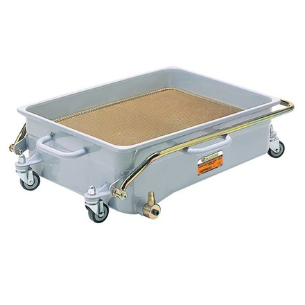 Подкатная ванна 50 л. для слива отработанного масла с быстроразъемным соединением, ECODORA (Италия)