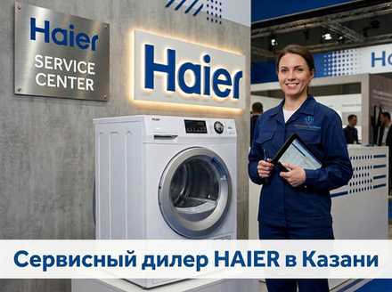 Ремонт сушильной машины Haier в Казани