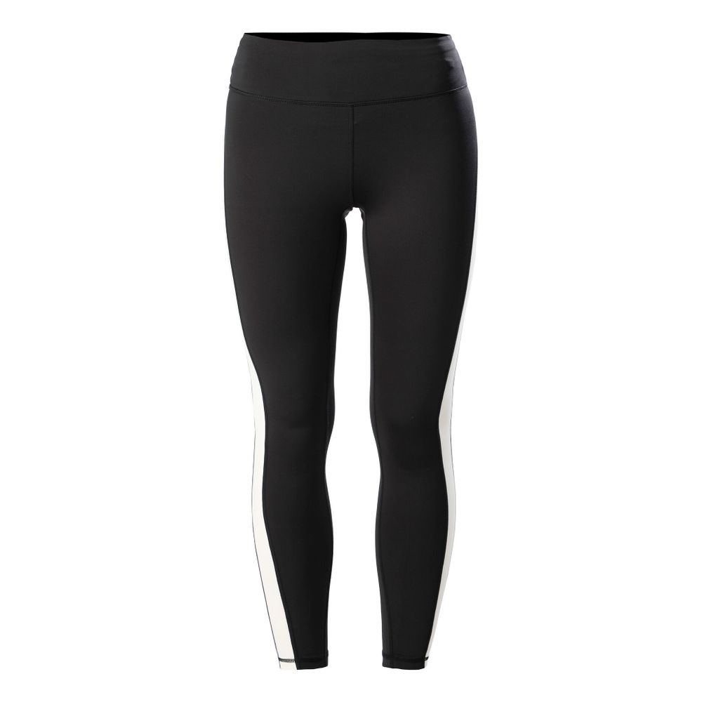 Женские теннисные брюки Björn Borg STHLM High Waist Stripe Tight Women - Black, White