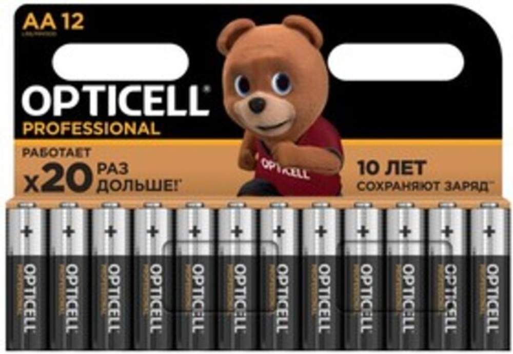 Батарейки Opticell Professional LR6 к-т 12шт 1/12