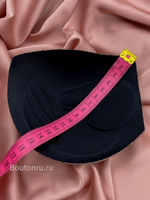 Чашки для бюстгальтера черные пуш-ап "Ладошки"