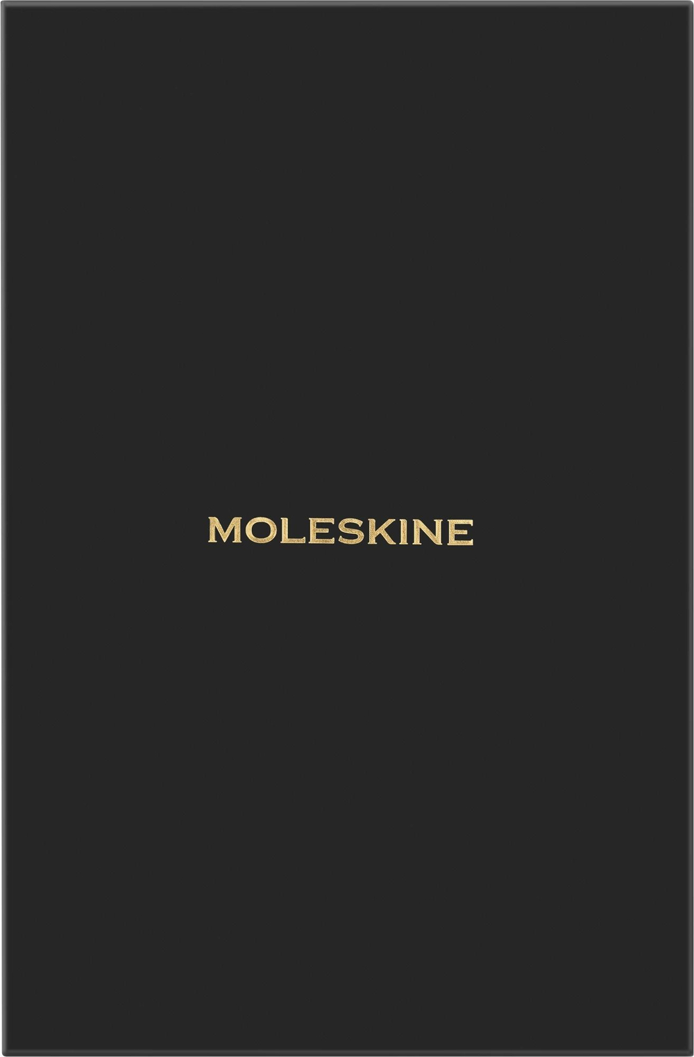Еженедельник 2026 Moleskine Precious & Ethical MAMBA 13х21см обложка экокожа, черный в подарочной коробке