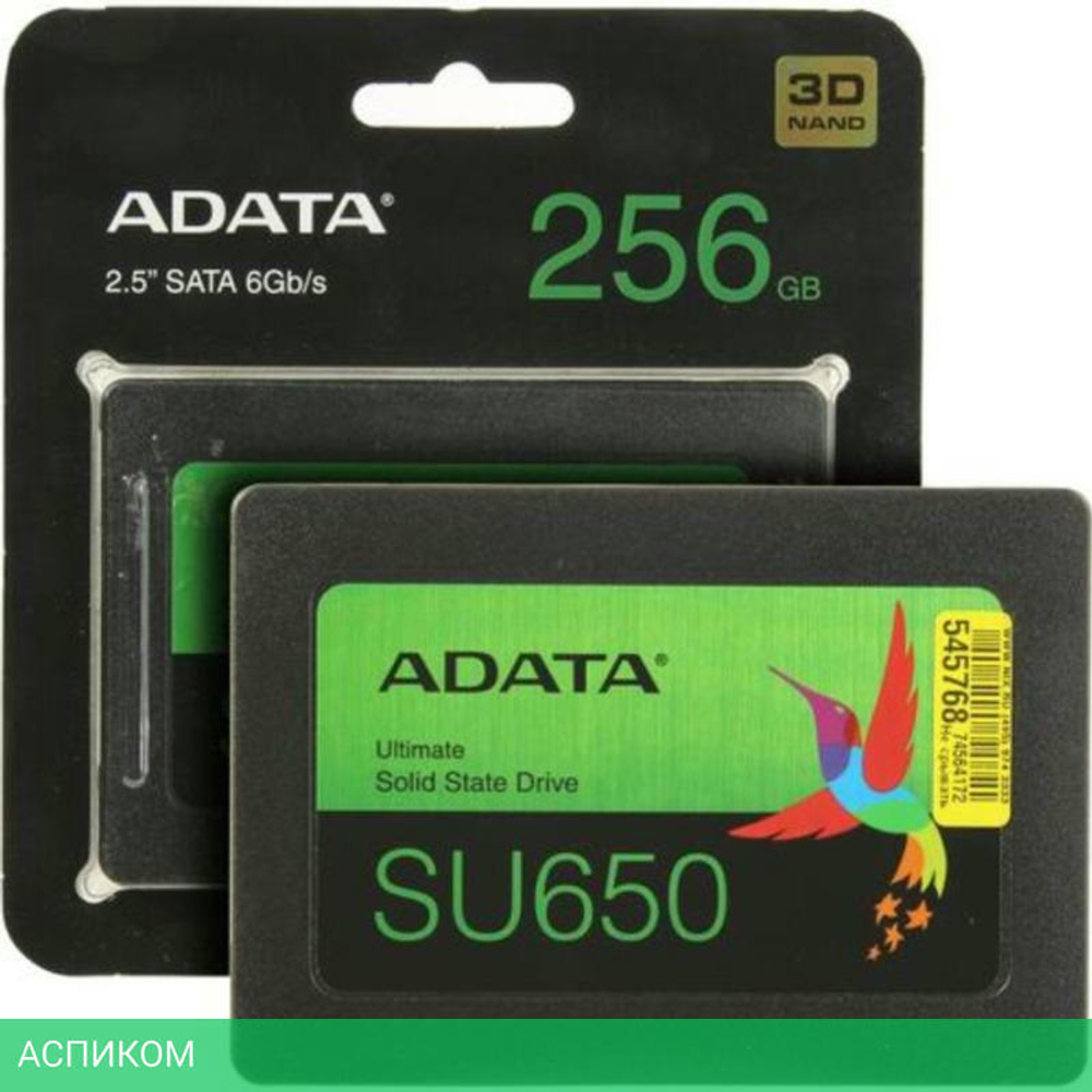 SSD диск A-Data SU650 256GB (ASU650SS-256GT-R)