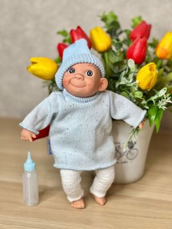 Кукла LAMAGIK мягконабивная  23см Caritas (303U)