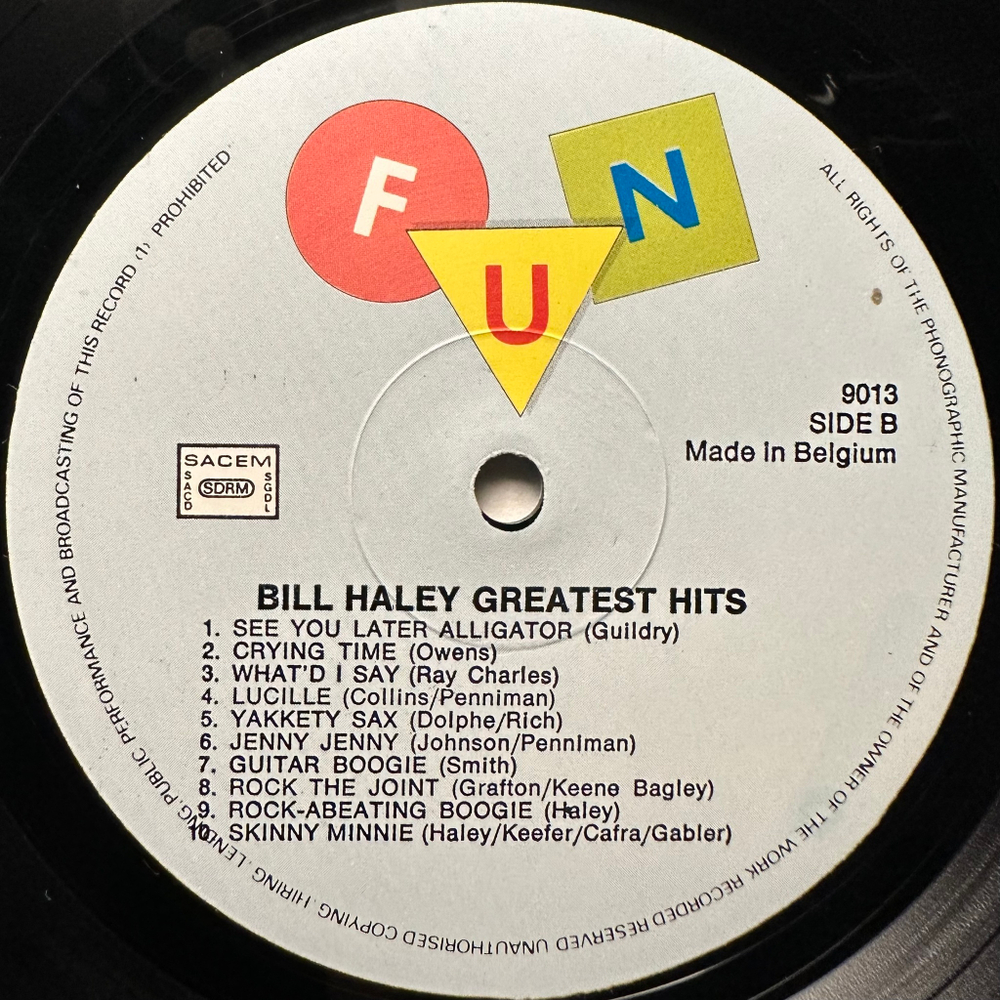 Bill Haley & His Comets - 20 Greatest Hits (Франция)