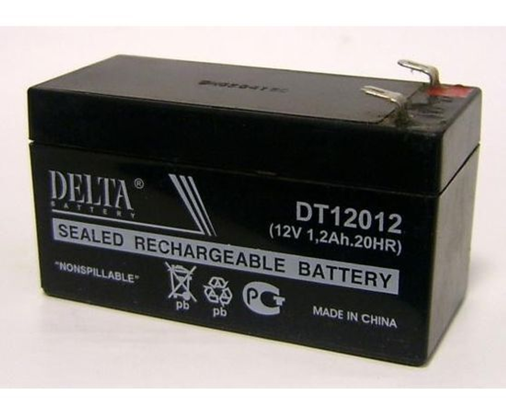 Батарея Delta DT 12012 (12V, 1.2Ah)
