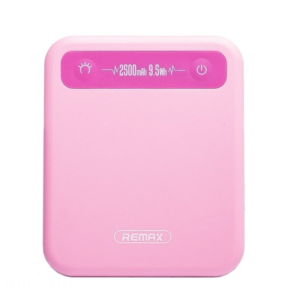 Портативный аккумулятор Remax Pino RPP-51 2500 mAh (розовый)