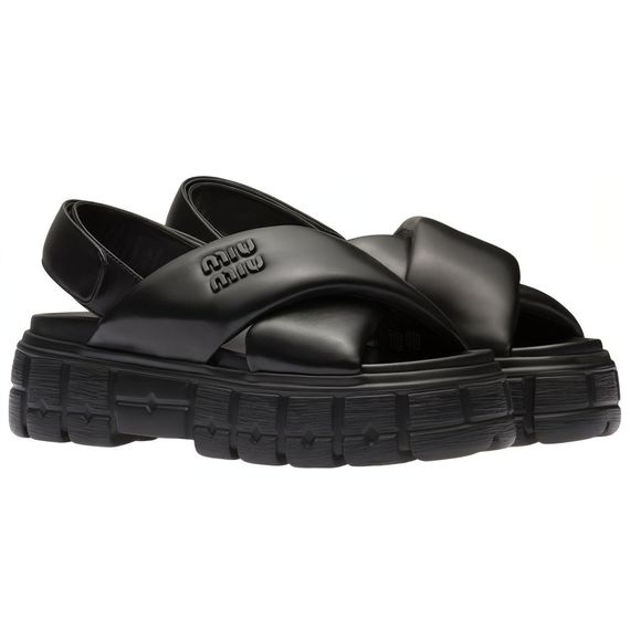 Miu Miu Beach Sandal 'Black'