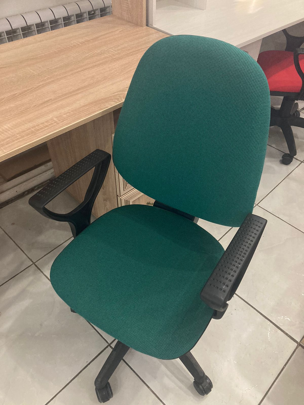 Кресло Престиж POLO м зеленый/черный п.Гольф (упак.фирм.)