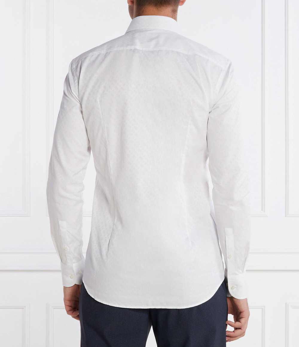 Рубашка H-HANK-kent-C1-214 BOSS BLACK - белый(50473310)