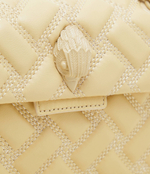 Кожаная сумка-мессенджер MINI KENSINGTON Kurt Geiger - кремовый(9798742109)