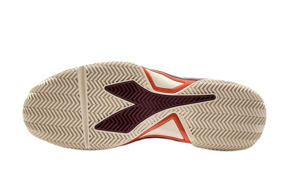 Мужские кроссовки теннисные Diadora B.Icon 3 Clay - nasturtium/whisper white