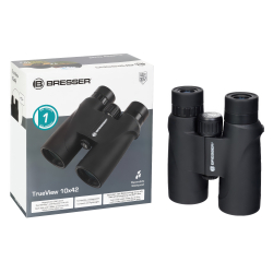 Бинокль Bresser TrueView 10x42 WP - Водонепроницаемый корпус с обрезиненным покрытием