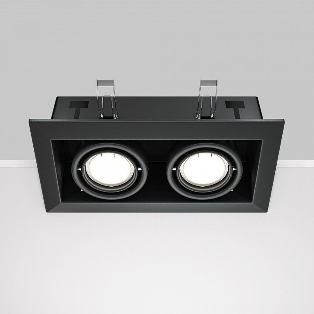 Встраиваемый светильник Maytoni Metal Modern DL008-2-02-B