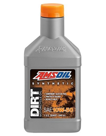 AMSOIL 10W-50 Synthetic Dirt Bike Oil