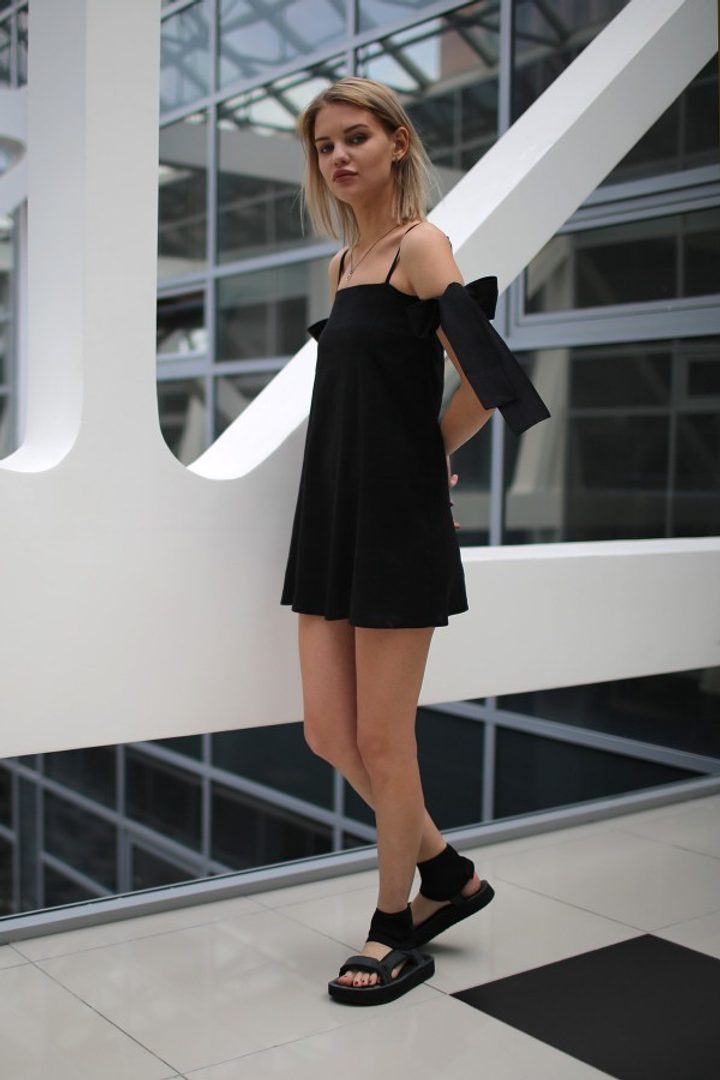 Платье «Sash Black»