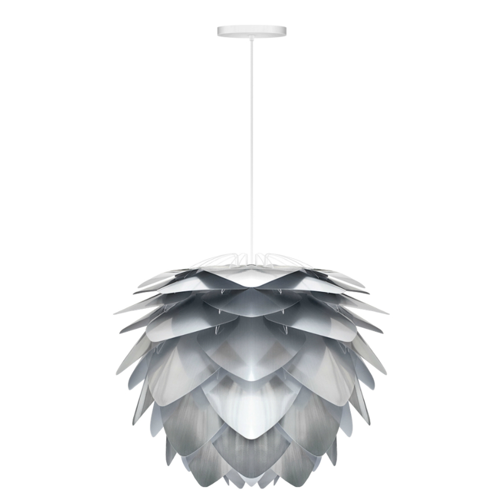 Плафон silvia сталь