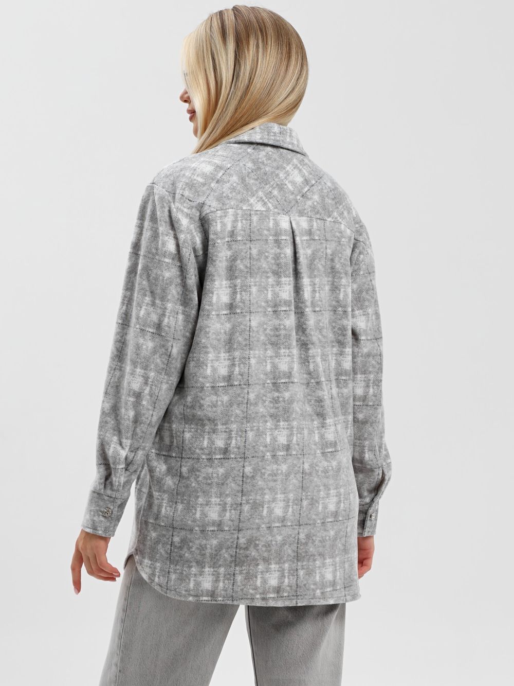 Рубашка Вселенная Виотекс СЕРЫЙ