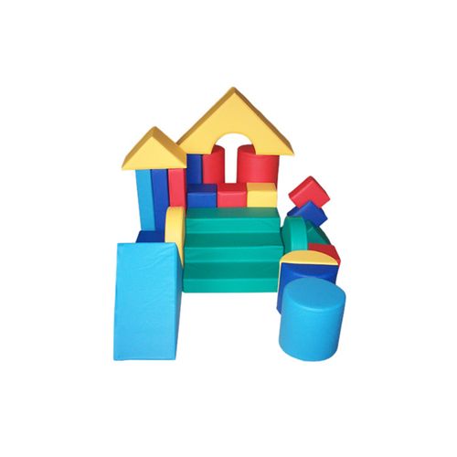 Игровой набор «Конструктор – комплект мягких модулей24 элемента (три ступени)»