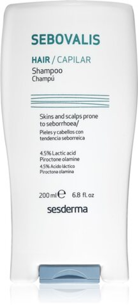 Sesderma Sebovalis - успокаивающий шампунь против перхоти /   200  ml  / GTIN 8470003062749
