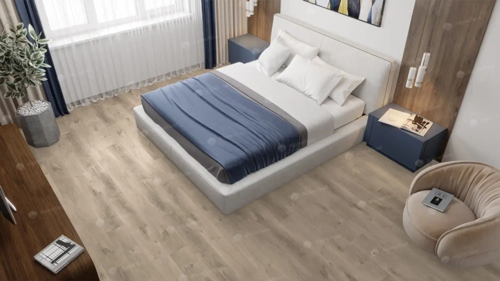 Кварц-виниловая плитка Alpine Floor Premium XL Дуб натуральный отбеленный ава ECO 7-5
