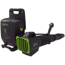 Greenworks GD82BPB 82V 82В воздуходув аккумуляторный, ранцевый (без АКБ и ЗУ) 83 м/с 2407207