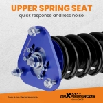 Suspension Coil Struts Tuning Coilovers Kits ApplicationCompatible compatible for Toyota Corolla 9th Gen. (E130) 2003-2008 USA and other markets lowering kit