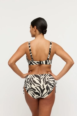 PRIMADONNA Swim Dalice Топ с полной чашкой, зебровый принт