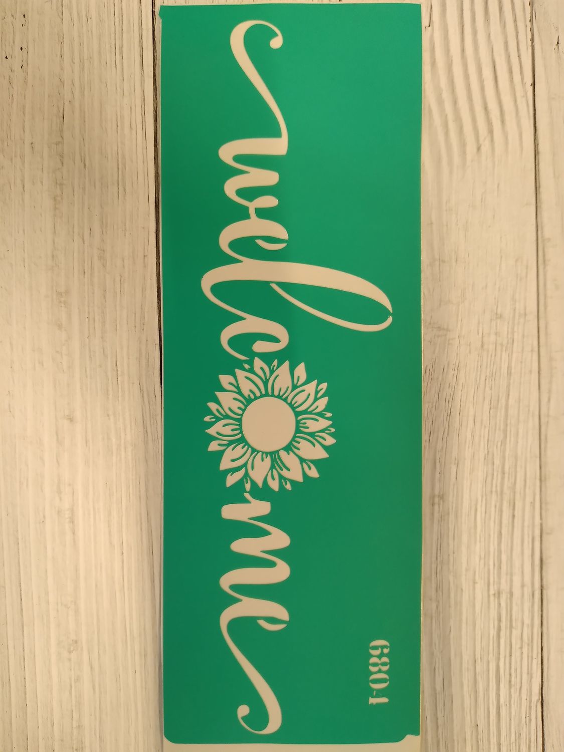 трафарет на клеевой основе,6804, 20*7см