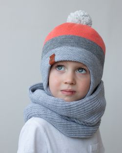 Шапка зимняя вязаная (Облепиха) КОДИ