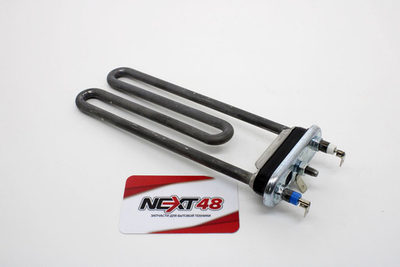 Тэн 1.40.003.05, 2000W, 267512, 3406125, с отверстием, с буртом, BOSCH THERMOWATT L=200mm,  HTR012BO