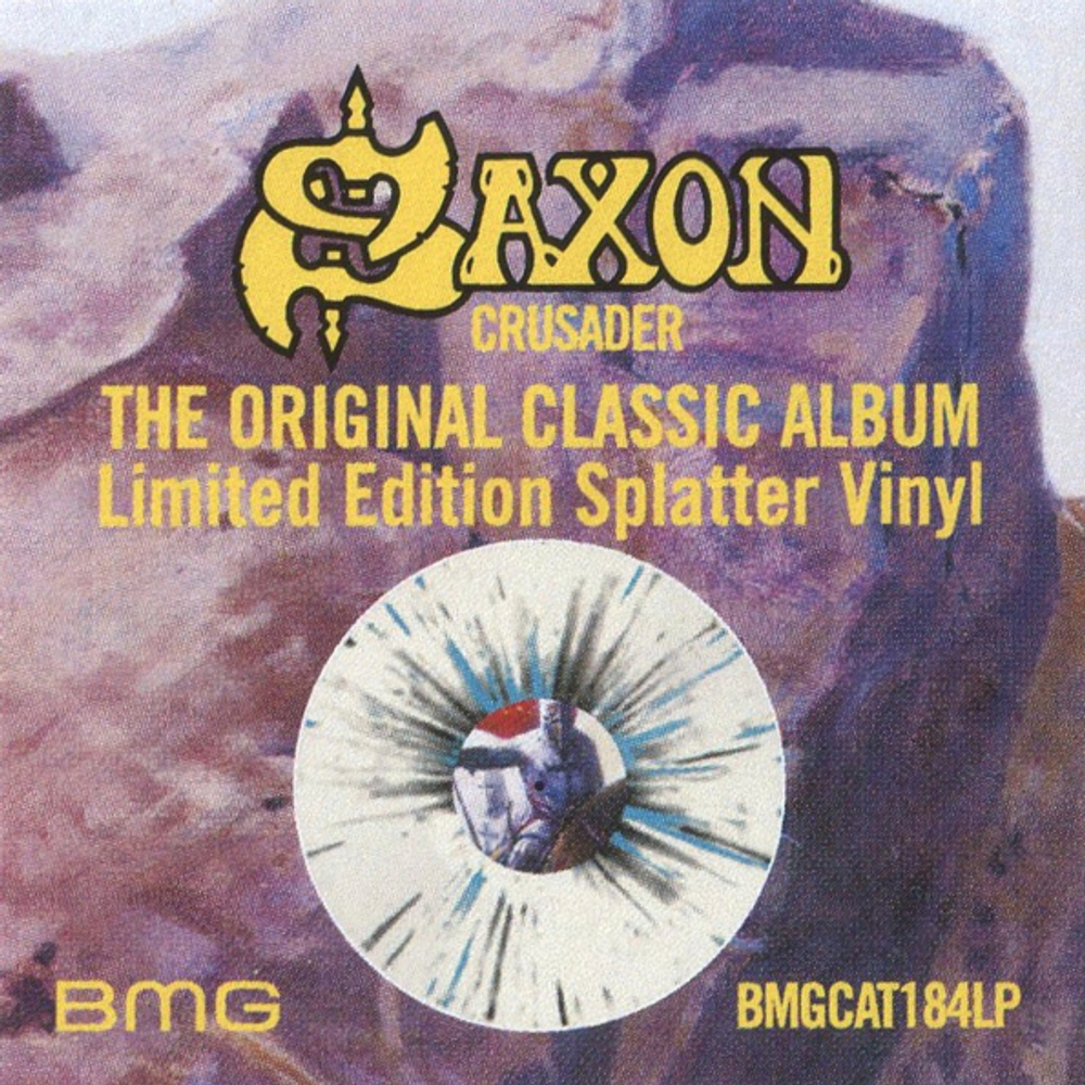 Saxon / Crusader (Coloured Vinyl)(LP)